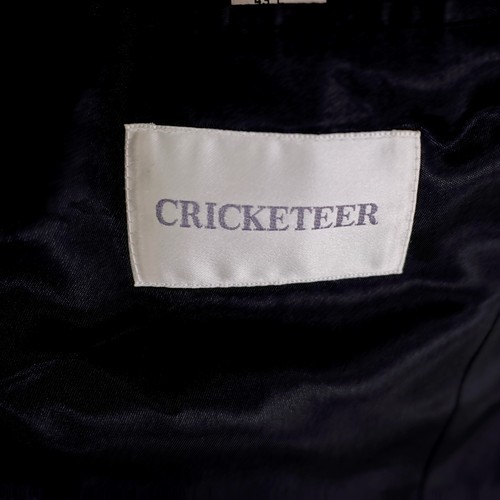 Cricketeer Tweed Wool Camel Hair Nylon Gray Herringbone 2 Button Sport Coat 42L - Picture 9 of 13