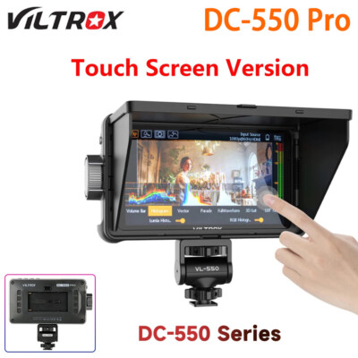 #ad US VILTROX DC 550 Pro 5.5 inch Director Camera Monitor 1920*1080 Full HD 3D LUT $169.00