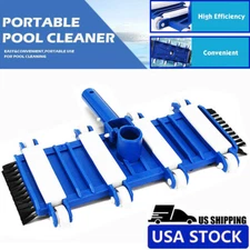 Head Pond Fountain Spa Cleaning Brush Swimming Pool Vacuum Cleaner Suction