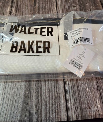 Walter Baker Tote Bag White & Black Carly Wkndr Bag Shoulder Straps NWT (2) - Picture 4 of 12