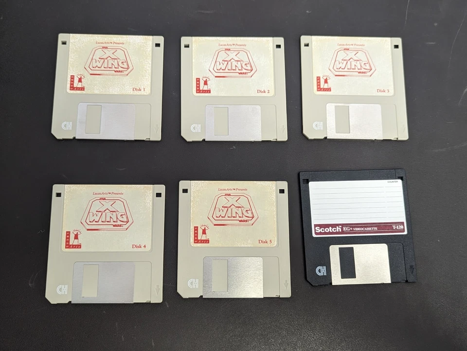 Star Wars: X-Wing Space Combat Simulator Big Box Computer Game - Image 4 of 4