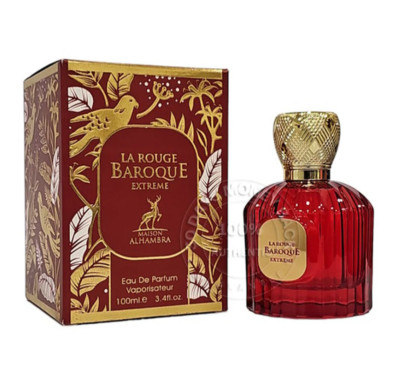 La Rouge Baroque EXTREME by Maison Alhambra 3.4 oz Unisex Spray free shipping