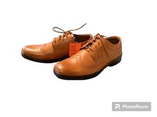 Deer Stag Boys Dress Shoes - 7M - Brown Ace Luggage