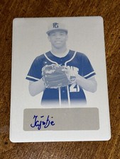 LOO CIJNTJE 2021 Leaf Perfect Game CYAN Print Plate AUTO #1/1 MARINERS CARDINALS