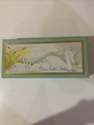 Vintage Ben Rickert X 3 Green Sculptured Swan Soaps 4oz. each New In Box — photo 2