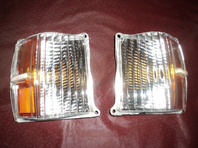 New Reproduction 1975 1979 Buick Skylark Apollo Front Turn Light lamp Pair Rh Lh