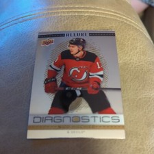Nico Hischier  2020-21 Allure Diagnostics #D-5 New Jersey Devils