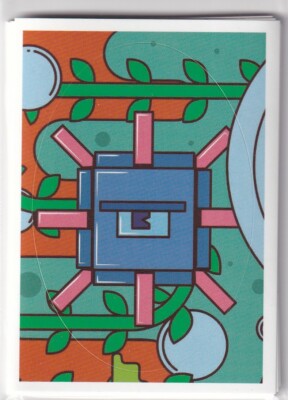 Panini Minecraft Treasure Sticker 2021 Nr. 164 Art out of the Cube Guardian