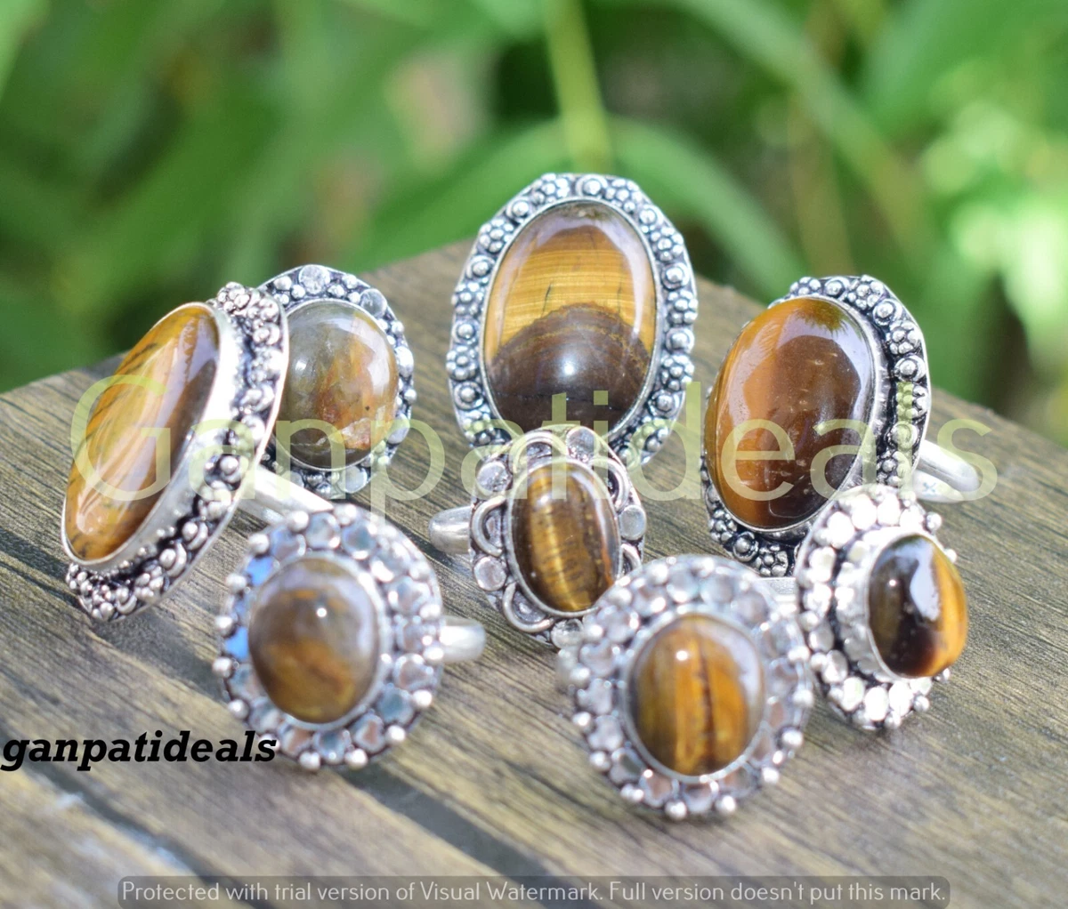 Tiger eye rings for sale shop