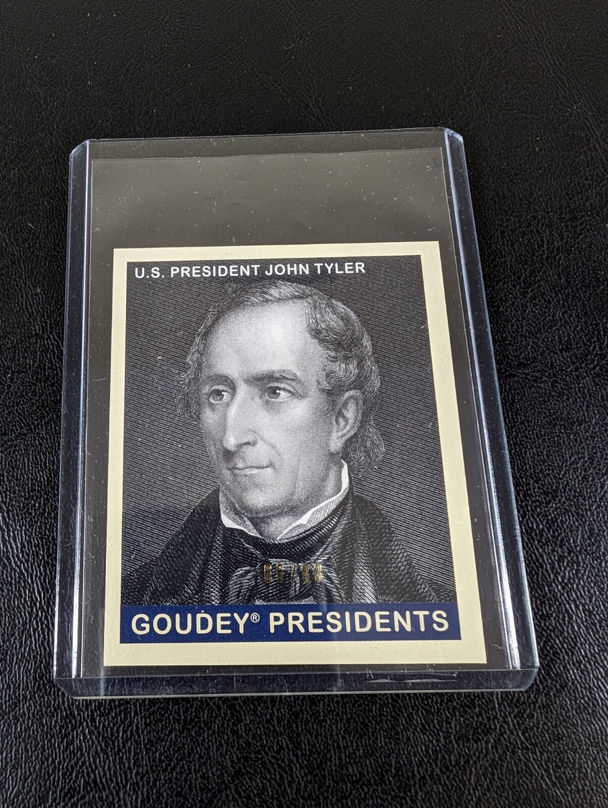 2008 Upper Deck Goudey Mini /88 🇺🇲 President John Tyler #236 Green Back