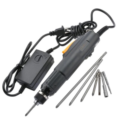 Automatic Electric Screwdriver Straight Insert Adjustable Speed Power Tools 