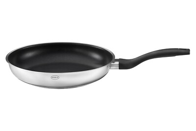 RÖSLE Basic Line Bratpfanne Stielpfanne Antihaftbeschichtet Edelstahl Ø 24 cm