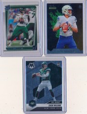 ZACH WILSON 3pc - 2020 Clearly Donruss Acetate RR, Mosaic & Onyx Silver Red Hot