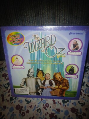 The Wizard of Oz Game, Brand New and Sealed! 2003 Pressman