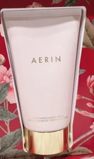 AERIN Rose Perfume Hand & Body Cream from Rose de Grasse Lauder 5oz 150ml NeW