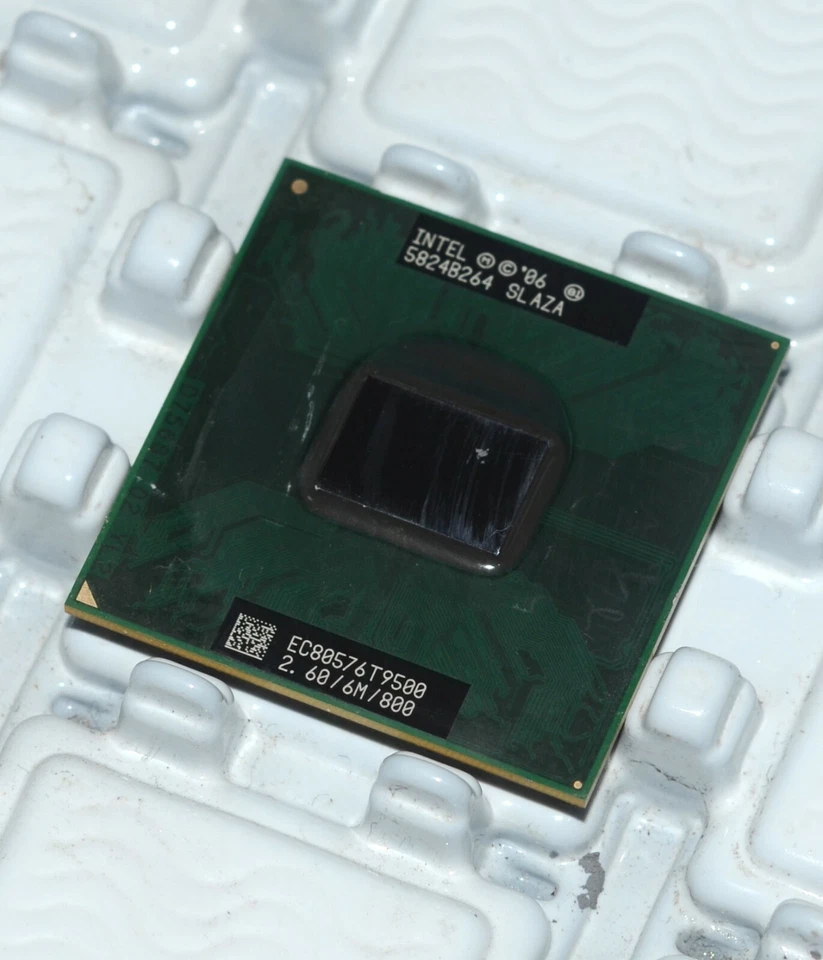 Intel Core 2 Duo T9500 2.6 GHz 6M Dual-Core CPU Processor SLAYX - Image 2 of 4