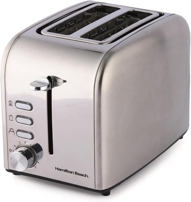 Hamilton Beach Rise 2-Scheiben-Toaster 850 W, HB1718B2   gebürstet & poliert, Edelstahl