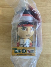 Oakland Athletics - Capcom Giveaway - Ryu Bobble, Water Bottle, Bandanna - New