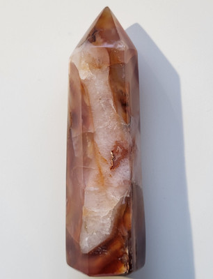 Carnelian Tower Crystal Wand Chakra Point 