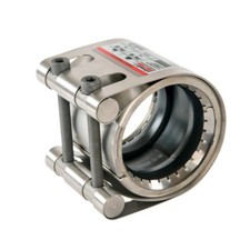 Rohrkupplung STRAUB GRIP DN33,7 W5 Dicht.:EPDM axial zugfest, m. Edelstahlbande
