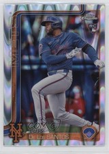 2025 Topps Chrome RayWave Refractor Luis De Los Santos #74 1q9o