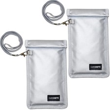 Faraday Bags for Phone - Farady Pouch Key Fob Protector w/Lanyard, RFID Signa...