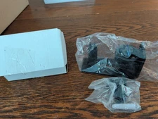 Sliding Barn Door Floor Guide Black for Bottom Adjustable Roller SDH-ACC-05