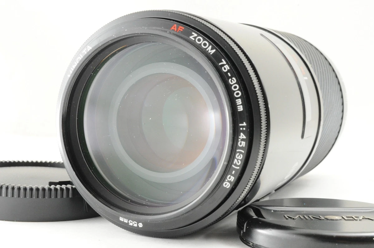 Minolta Zoom 75-300mm Focal Camera Lenses for sale | eBay
