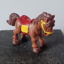 Figurine SCHTROUMPFS 40221 - Le cheval seul du cheval à bascule SCHLEICH 1981