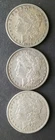 1880, 1898, and 1900 O $1 Morgan Silver Dollars