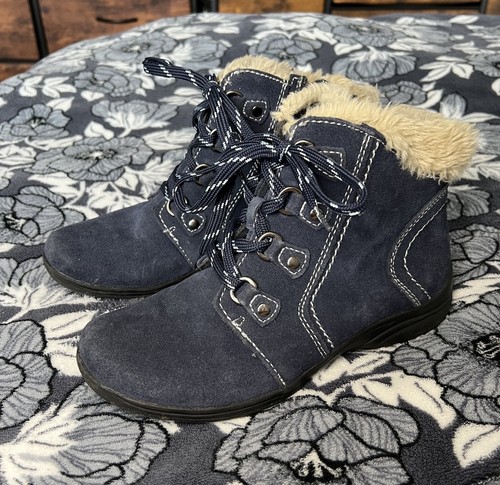 Bottes Chelsea Earth Origins Crowley Cuir Gris Résistant à L'Eau - Taille 6.5M - Occasion
