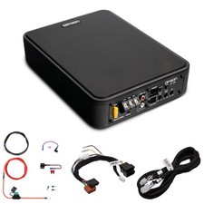 Drive7.6 P&P AktivSubwoofer ISO Radio Anschluss Untersitzbass Mini Woofer Flach