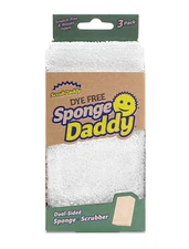 Scrub Daddy Dye Free Sponge Daddy 3 Pack