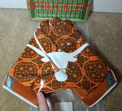 NIKE VAPOR JET 4 NCAA TEXAS LONGHORNS RECEIVERS FOOTBALL GLOVES