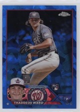 2023 Topps Chrome Update Sapphire Edition Thad Ward Thaddeus Ward #USCS111 17ok