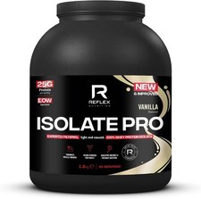 Reflex Nutrition Isolate Pro Whey Protein 1.8kg Vanilla | 60 Servings 29.22 per kilo