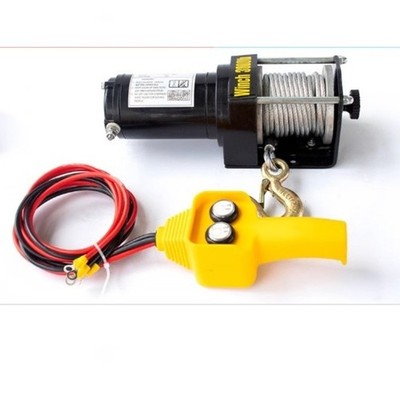 12V/24V Electric Winch Waterproof Vehicle-Mounted Mini Crane Electric Hoist