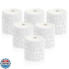 TCAIRG 6 Pack Plaster Cloth Rolls for Belly Casting, Sculptures, Masks Art