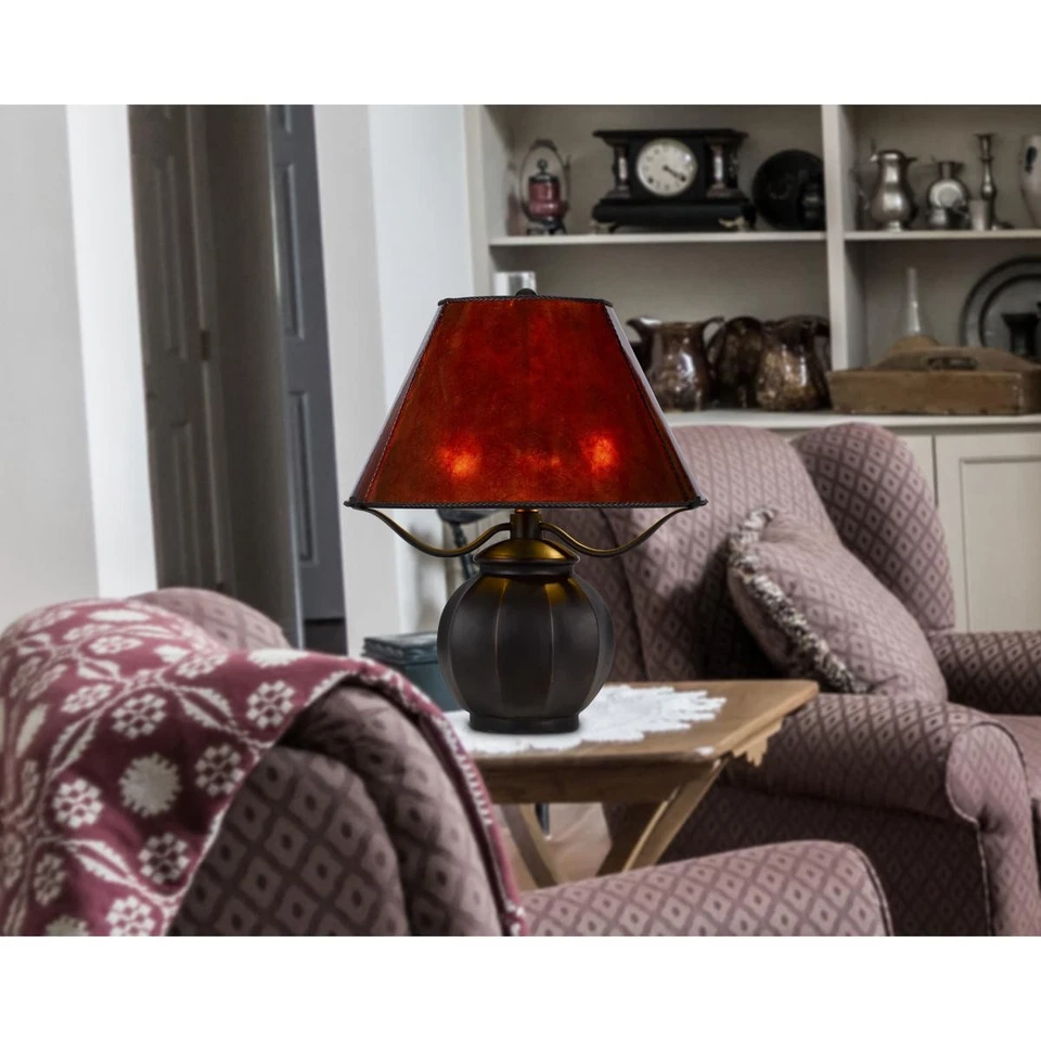 Настольная лампа CAL Lighting & Accessories BO-3102TB Indio слюда - Изображение 4 из 4