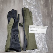 Vintage Glamour Glove Corp. Combat Vehicle Crewmans Summer Gloves Size 8