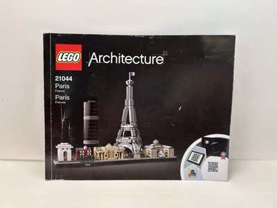 LEGO 21044 Architecture Paris France Manual Instruction Book *ONLY* Eiffel Tower