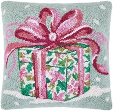 Peking Handicraft - Pink Present 16" Pillow - 31SJM11199C16SQ