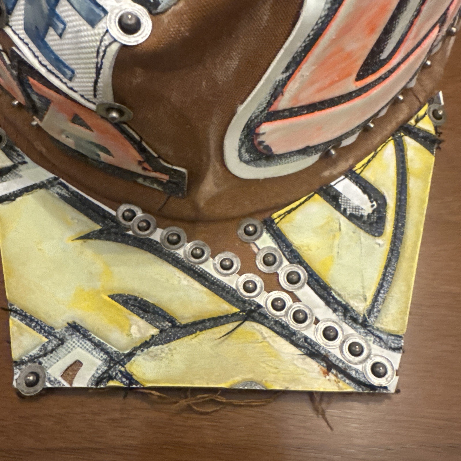 Manhatta Reconstructed Adjustable Button And Patc… - image 2