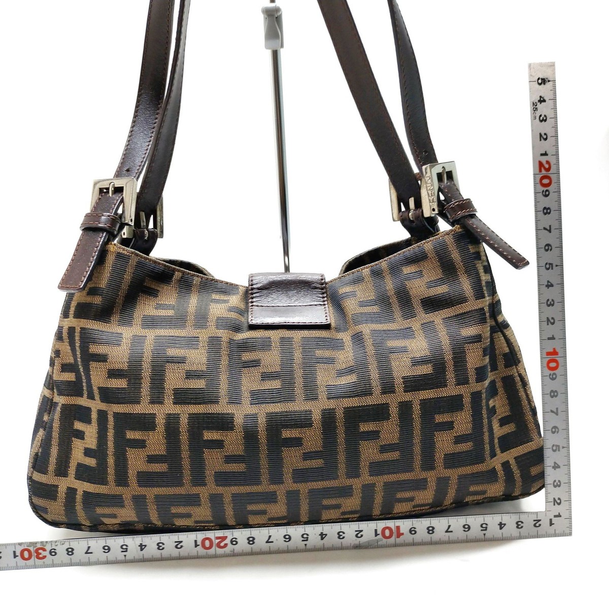 Fendi Hand Bag Brown Nylon 1655901 | eBay
