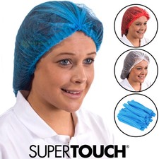 Disposable Hair Nets Hairnet Mob Caps Catering Cap Head Cover Nets Food Prep PPE