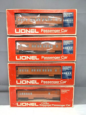 Lionel #6-9501/4/5/6   Milwaukee Road 4 Passenger Car Set Original Boxes C-7