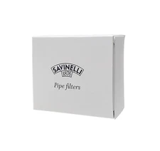 Savinelli 6mm Charcoal Pipe Filters - 30pk