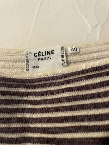 Celine Vintage Bordüre Strick F/S aus Japan - Bild 2 von 8