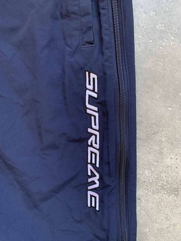 PANTALONES DEPORTIVOS SUPREME CREMALLERA COMPLETA HOLGADOS CALENTAMIENTO TALLA L Foto 4 de 4