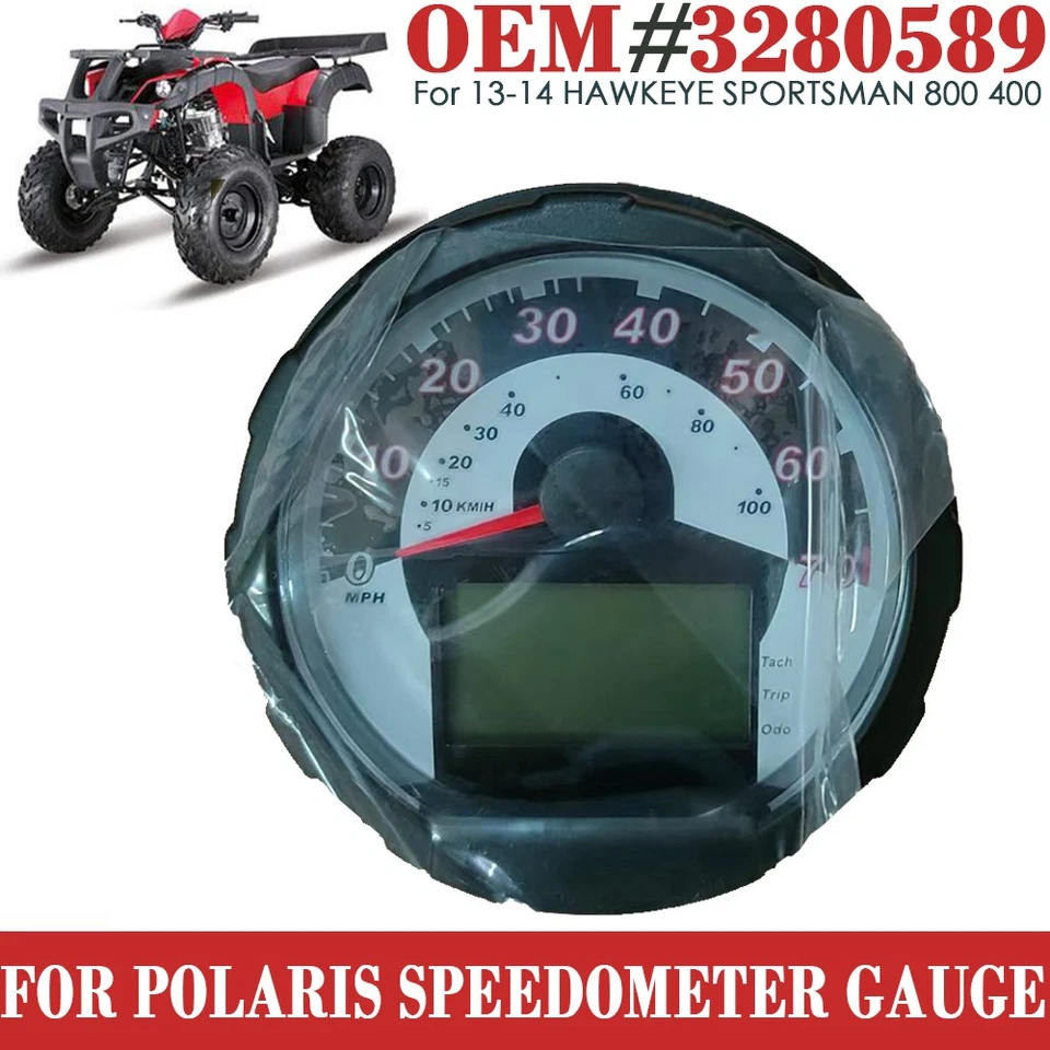 NEW FOR POLARIS SPEEDOMETER GAUGE 2014 HAWKEYE SPORTSMAN 800 400 3280589 - Image 2 of 4